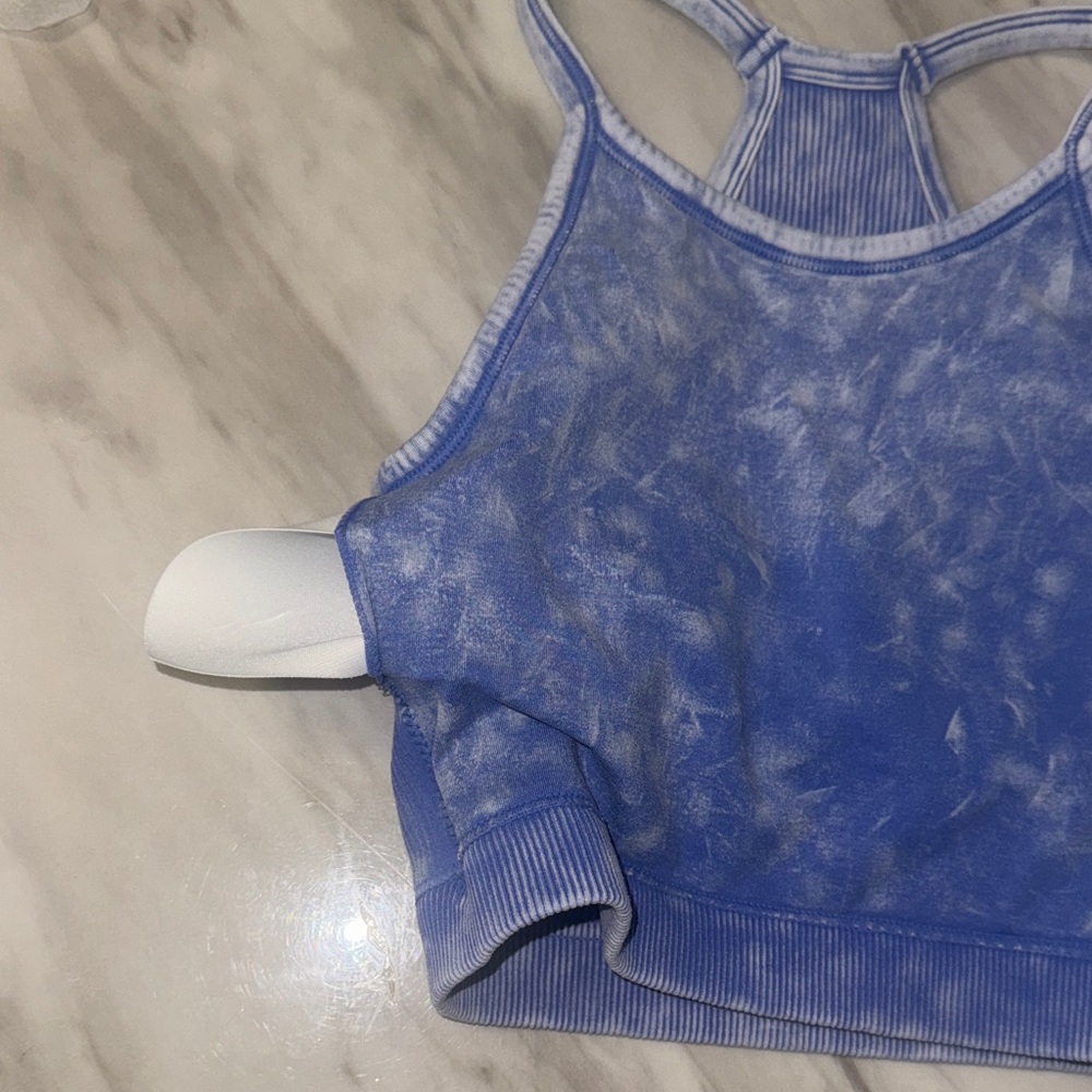 Zenana Outfitters Teal, Olive, and Lavender Crop Tops - Picture 8 of 9